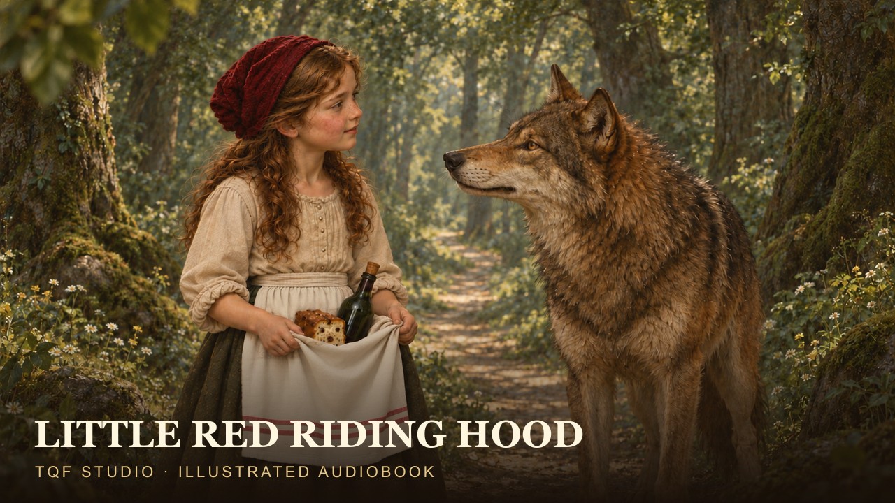 Little Red Riding Hood illustrated audiobook